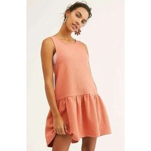 Free People Easy Street Drop Waist Mini Dress